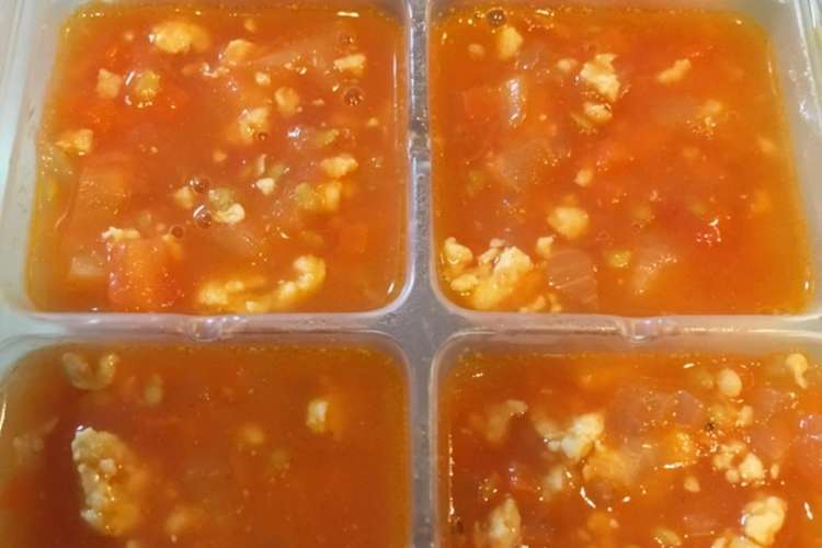 11ヶ月 離乳食後期 トマトソース レシピ 作り方 By めろんそーだ クックパッド 簡単おいしいみんなのレシピが360万品