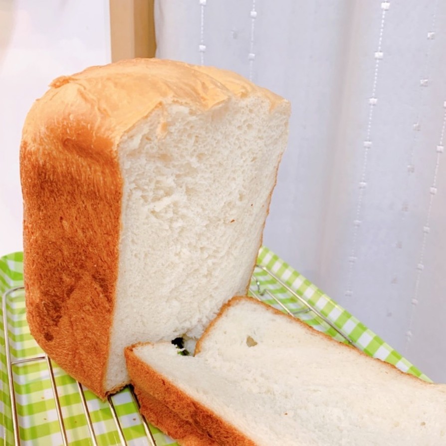 自宅で生食パン　ＨＢで楽チン　簡単計量の画像