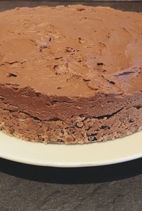糖質制限！超簡単濃厚チョコチーズケーキ