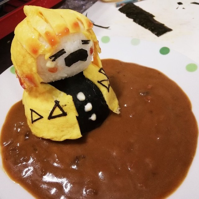 鬼滅の刃 我妻善逸キャラカレー レシピ 作り方 By 広島クズ男 クックパッド 鬼滅の刃 我妻善逸キャラカレー レシピ 作り方 By 広島クズ男 クックパッド