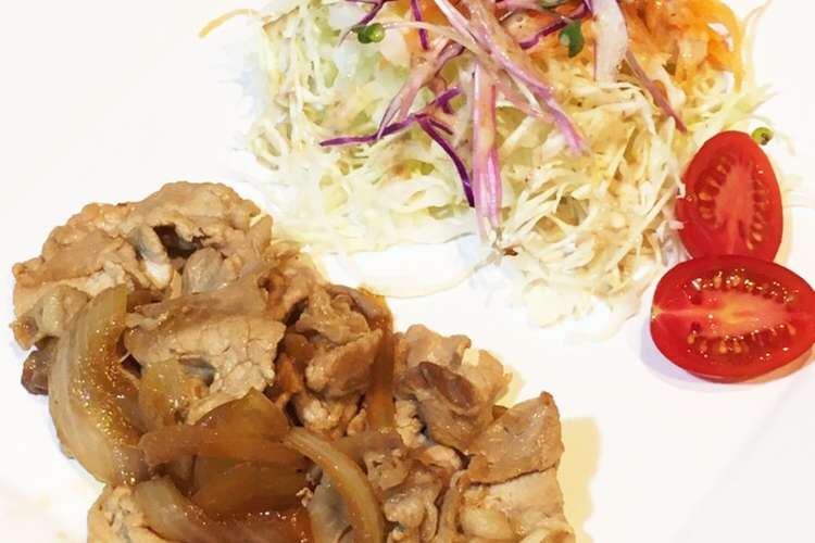めんつゆで時短しょうが焼き レシピ 作り方 By Tenukimami クックパッド