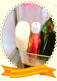 ❇️冷蔵庫でのマヨとケチャの置き方❇️