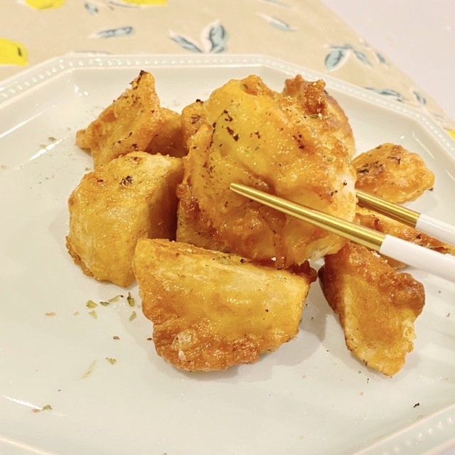 子どももぱくぱく 里芋の唐揚げ レシピ 作り方 By Momocream クックパッド 簡単おいしいみんなのレシピが370万品