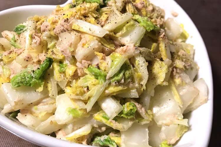 混ぜるだけ 生白菜とツナの和風サラダ レシピ 作り方 By Riko クックパッド 簡単おいしいみんなのレシピが364万品