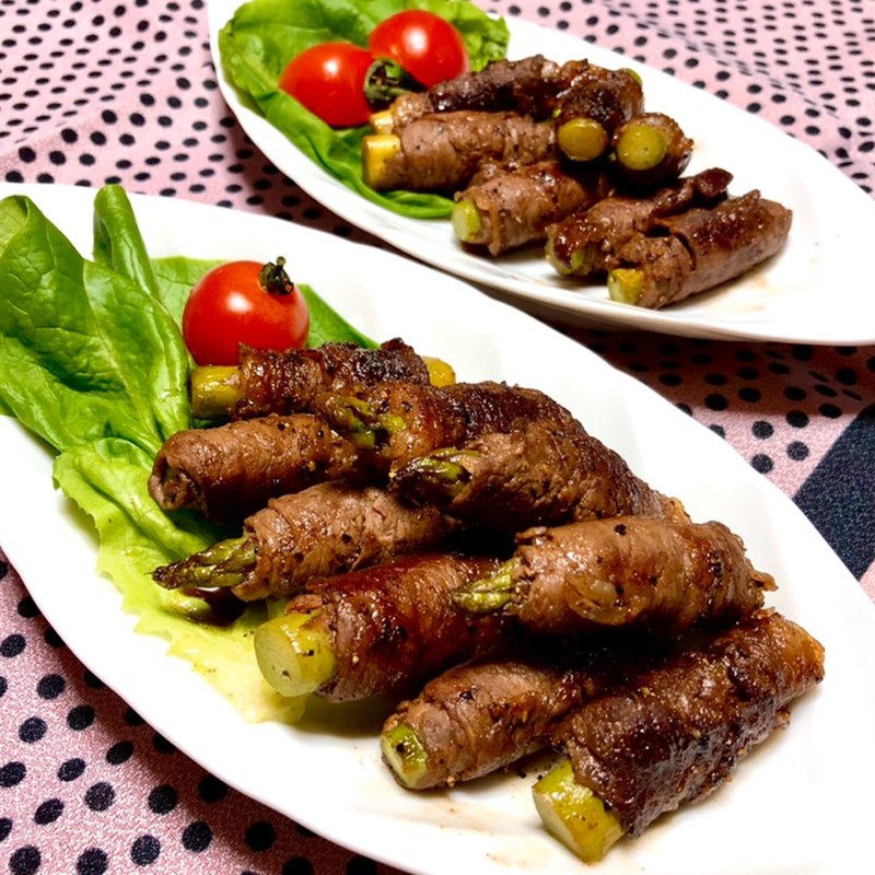 【みんなが作ってる】 アスパラ 牛肉巻きのレシピ 【クックパッド】 簡単おいしいみんなのレシピが333万品