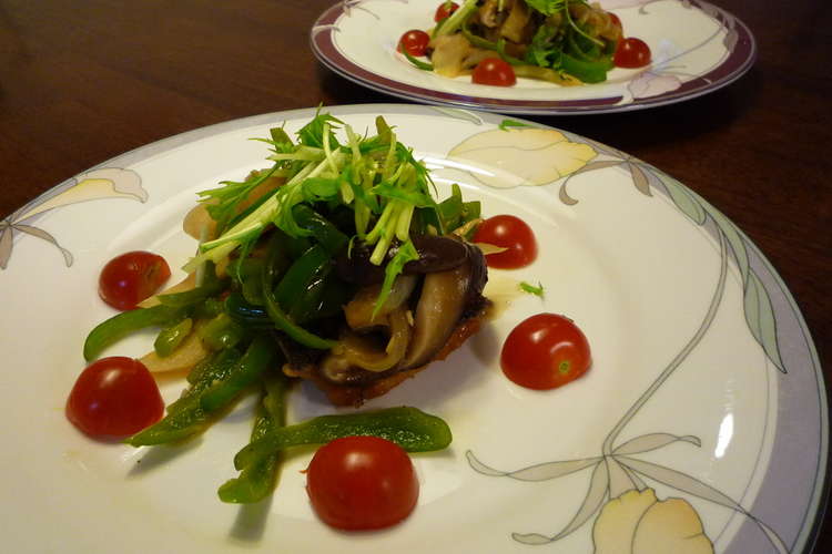 メダイのムニエル野菜のせ レシピ 作り方 By たからずか クックパッド