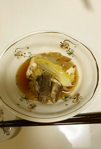 サバ缶豆腐（煮物）