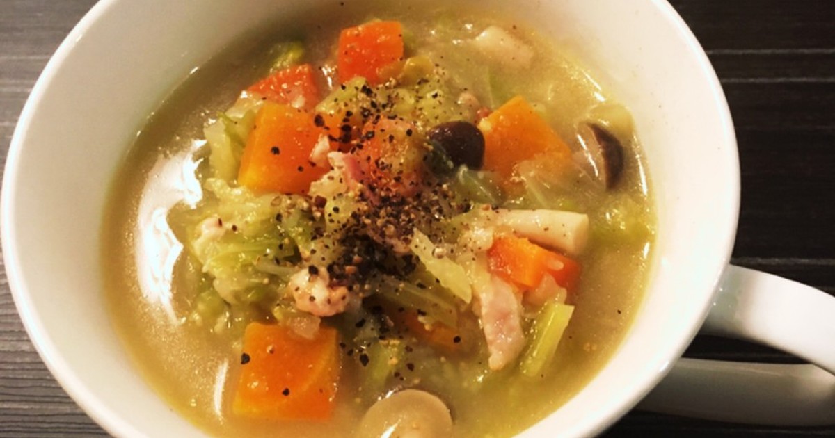 サイゼリヤ ランチスープ 作り方