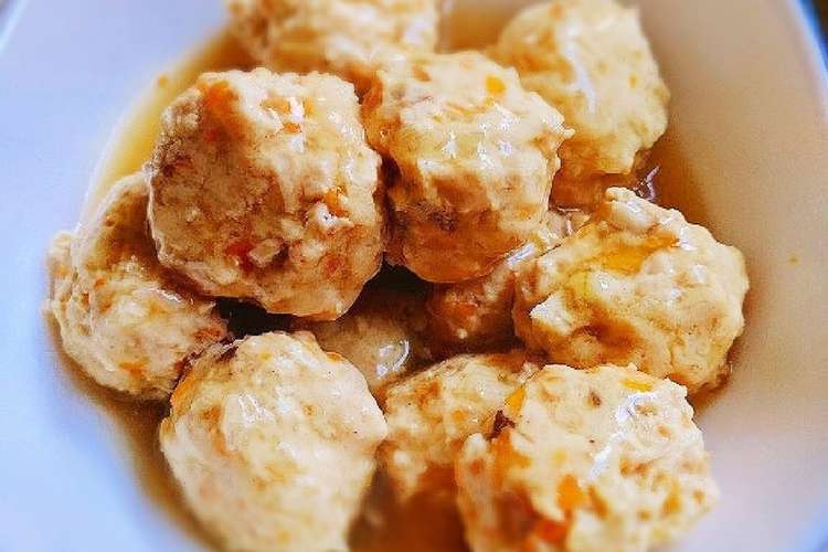 鶏ひき肉の肉団子 コンソメ風味 レシピ 作り方 By カラオケ大好きさん クックパッド 簡単おいしいみんなのレシピが375万品