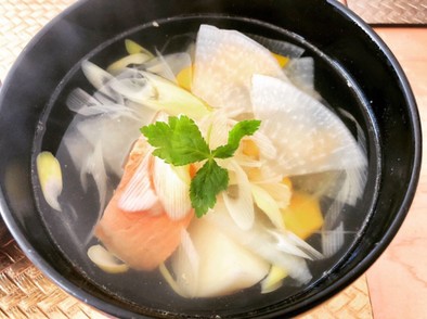 三平汁　北海道の郷土料理の写真