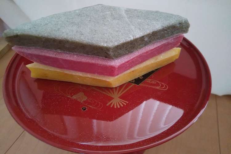 ひな祭り３色餅 レシピ 作り方 By クックxs2bf8 クックパッド 簡単おいしいみんなのレシピが365万品