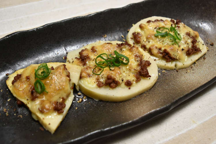 たけのこの肉味噌チーズ焼き レシピ 作り方 By Akkey Y クックパッド 簡単おいしいみんなのレシピが349万品
