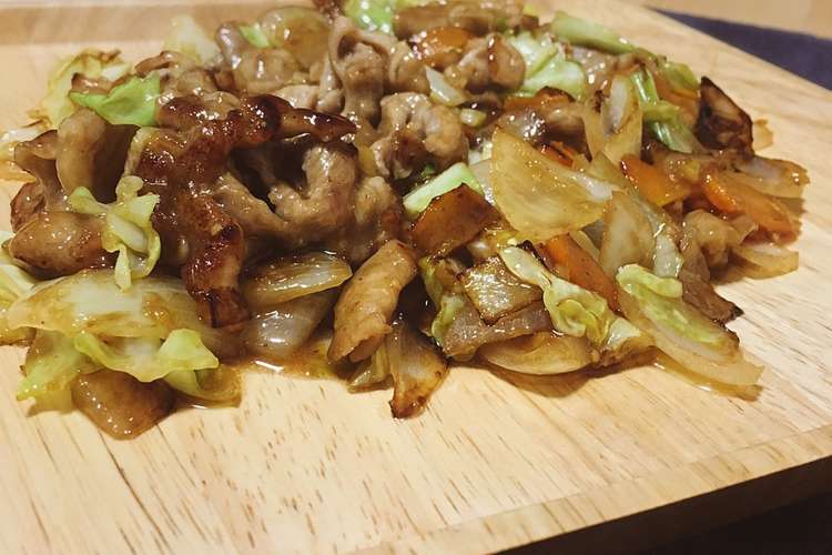 豆板醤 甜麺醤使いません 簡単回鍋肉 レシピ 作り方 By きごりん クックパッド 簡単おいしいみんなのレシピが352万品
