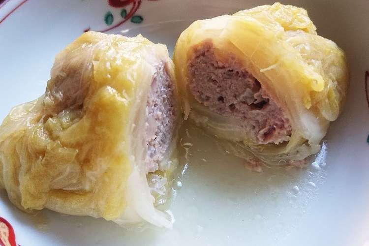 キャベツ丸ごと ロールキャベツとナムル レシピ 作り方 By Naobayashi クックパッド