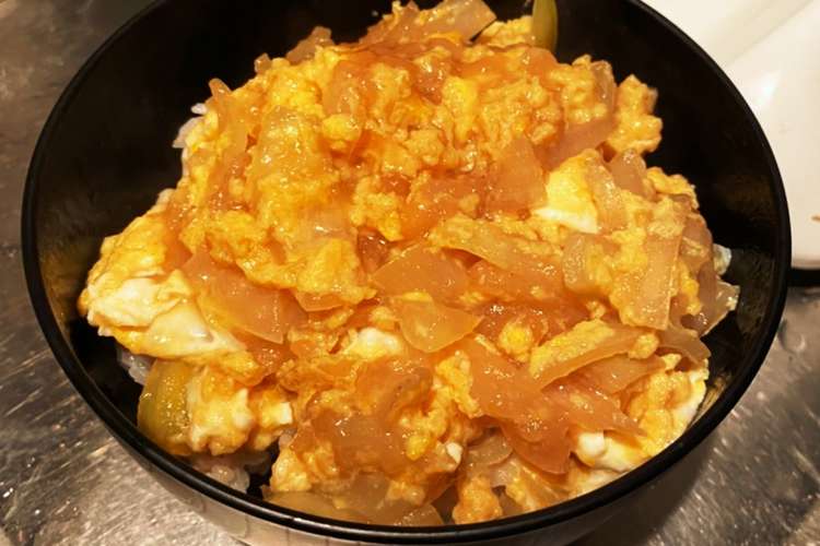 男飯 フライパンで作るたまご丼 レシピ 作り方 By ゆーとんぼ クックパッド 簡単おいしいみんなのレシピが350万品