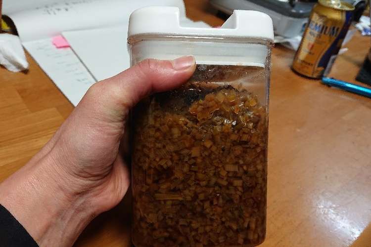 島らっきょうの茎で万能薬味 レシピ 作り方 By ばちこぷー クックパッド
