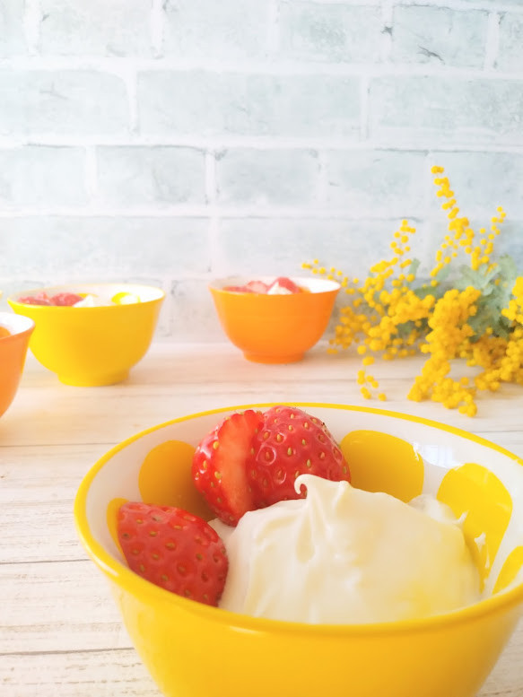 気合ゼロｇ蜂蜜レモン水切りヨーグルトの画像