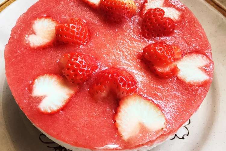 苺とヨーグルトのムースケーキ レシピ 作り方 By メロンパンケーキ クックパッド 簡単おいしいみんなのレシピが356万品