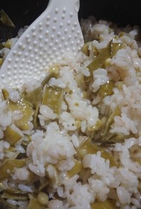 スナップ豆塩バター炊き込みご飯(簡単)