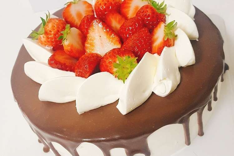材料は2つ ドリップケーキ レシピ 作り方 By ゅかりฅ W ฅ クックパッド 簡単おいしいみんなのレシピが374万品