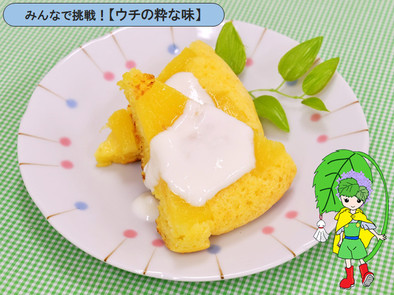 手軽に☆パインのアップサイドダウンケーキの写真