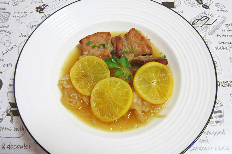 豚バラ肉の湘南ゴールド煮込み レシピ 作り方 By クックgonbao クックパッド 簡単おいしいみんなのレシピが358万品