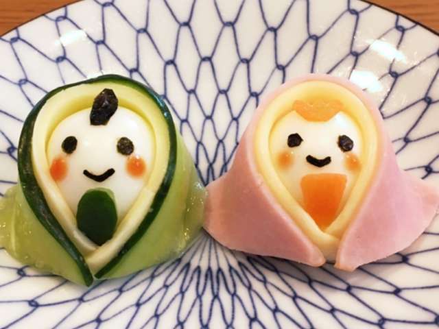 簡単 ゆで卵で可愛いお人形 キャラ弁にも レシピ 作り方 By 腹ペコ