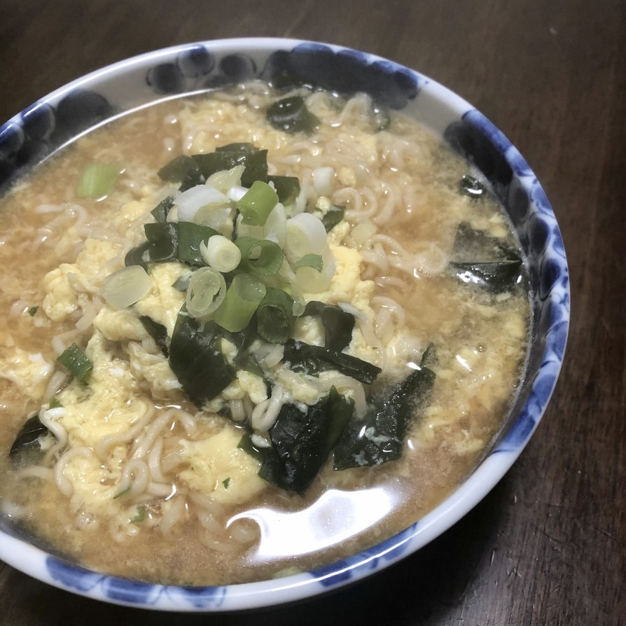 サッポロ一番◎かき玉しょうゆラーメンの画像