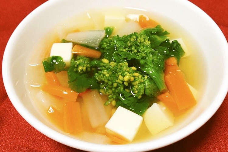 保育園給食 菜の花スープ レシピ 作り方 By 東京あだち食堂 クックパッド 簡単おいしいみんなのレシピが368万品