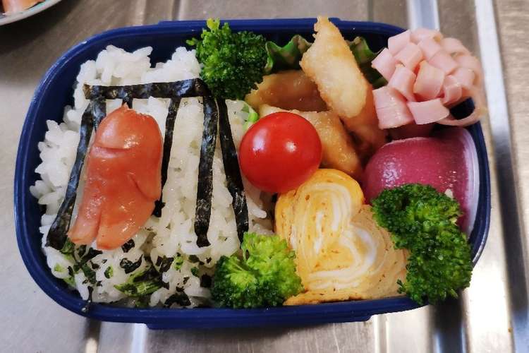 海苔だけ頑張ろう 簡単ブランコ弁当 レシピ 作り方 By ぴかさーん クックパッド 簡単おいしいみんなのレシピが350万品