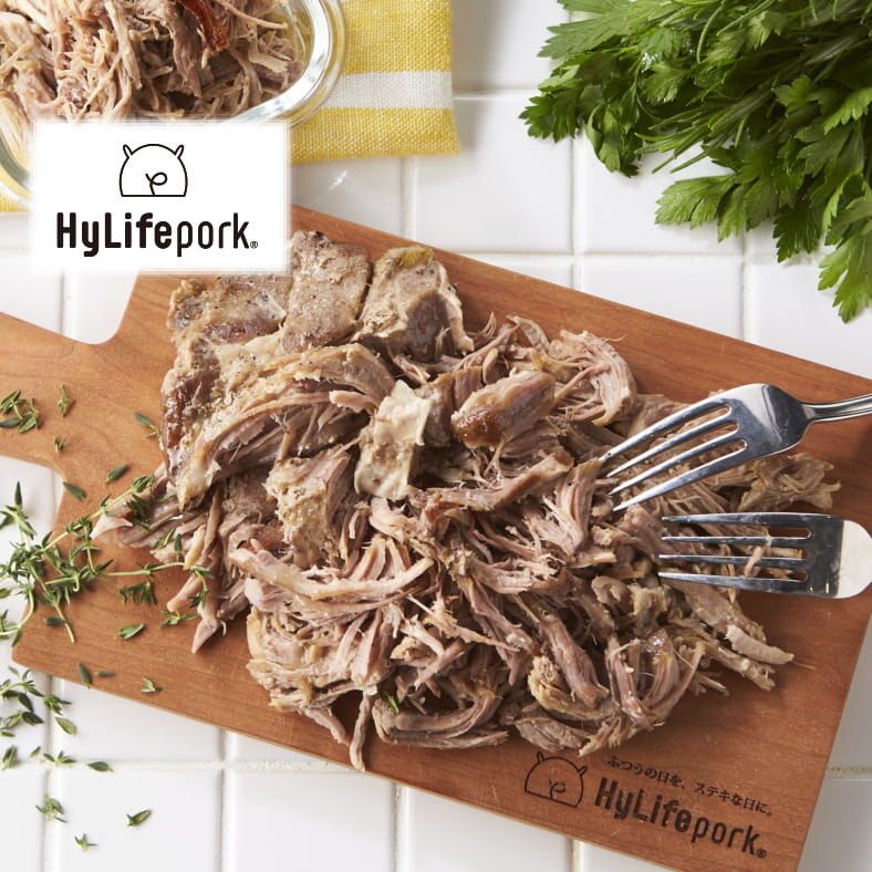 圧力鍋中華プルドポークのレシピ