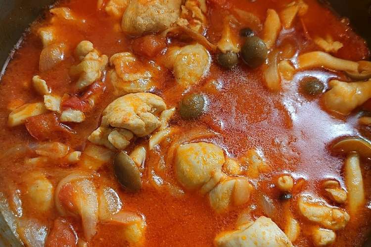 ズボラ女子が作る鶏モモ肉のトマト煮 レシピ 作り方 By 琴平三咲 クックパッド 簡単おいしいみんなのレシピが350万品