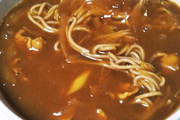 蕎麦屋さん風カレーそば レシピ 作り方 By ありありぃ クックパッド 簡単おいしいみんなのレシピが352万品