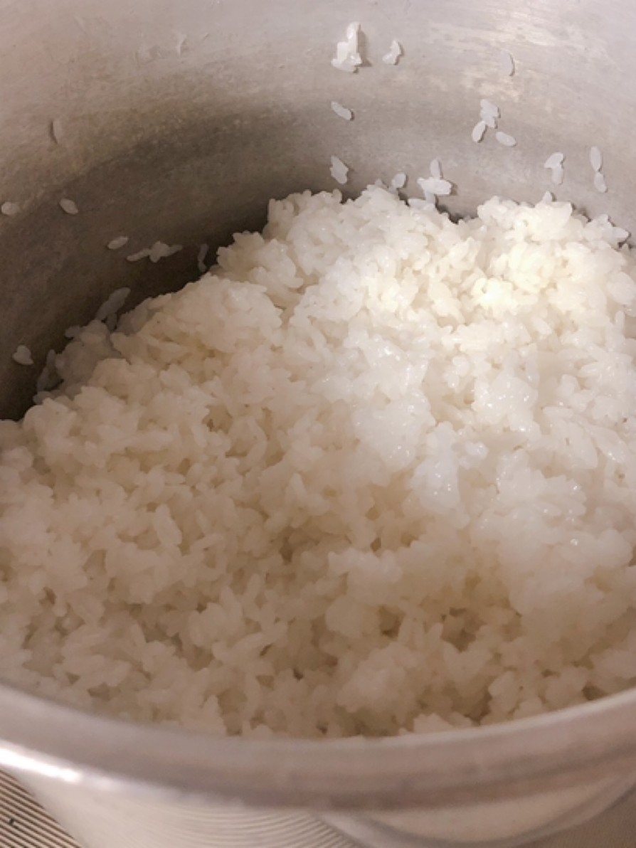 お米の炊き方の画像