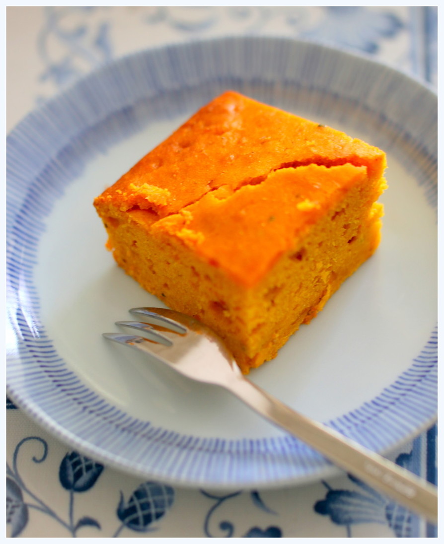 パンプキンケーキ（煮つけアレンジレシピ）の画像