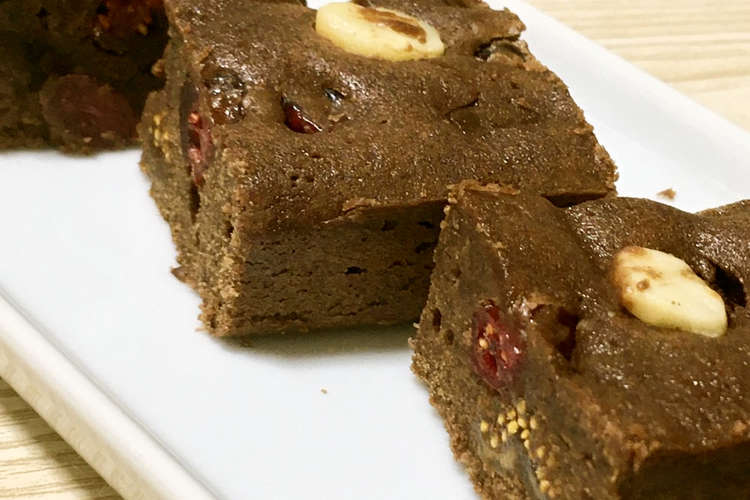 いちじくとクランベリーのブラウニー レシピ 作り方 By ペンさん食堂 クックパッド 簡単おいしいみんなのレシピが366万品