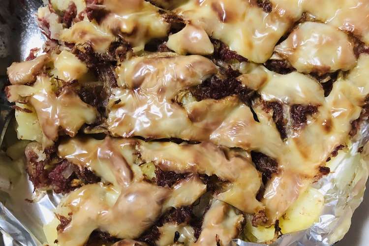 コンビーフポテトのチーズオーブン焼き レシピ 作り方 By Sumuyome クックパッド 簡単おいしいみんなのレシピが360万品