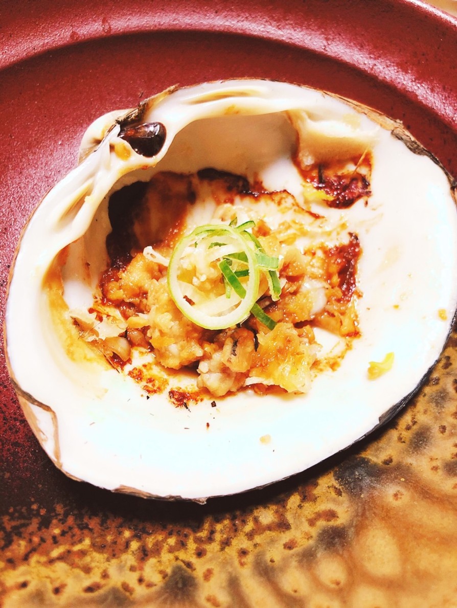 ホッキ貝の味噌焼きの画像