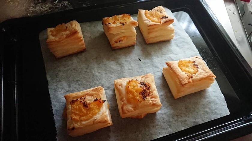 レモンカスタードパイのレシピ