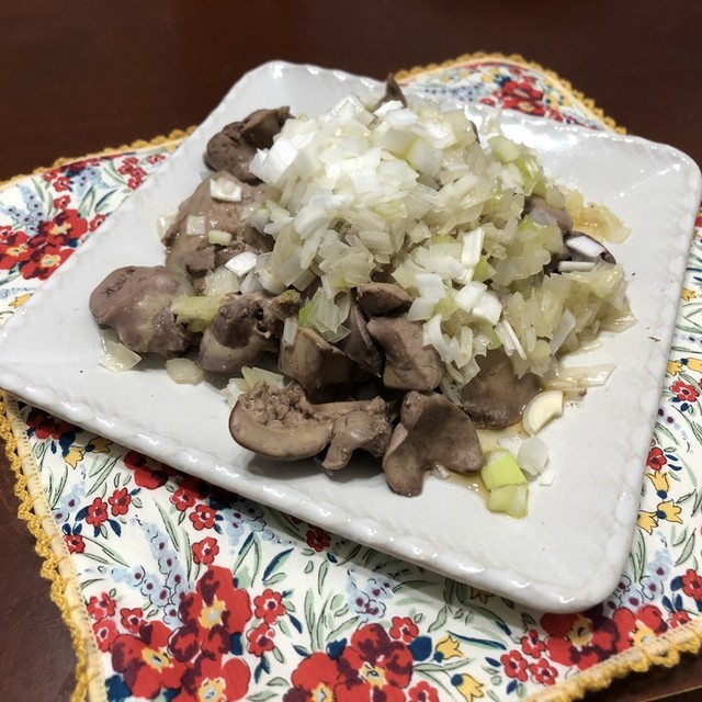 鶏レバーのネギ塩レバテキ レシピ 作り方 By 白玉あずき クックパッド 簡単おいしいみんなのレシピが359万品