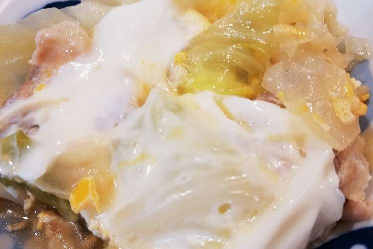 材料３つ 豚肉とキャベツの卵とじ レシピ 作り方 By ひろえちご クックパッド 簡単おいしいみんなのレシピが353万品