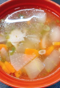 【病院】とうがん中華スープ【給食】