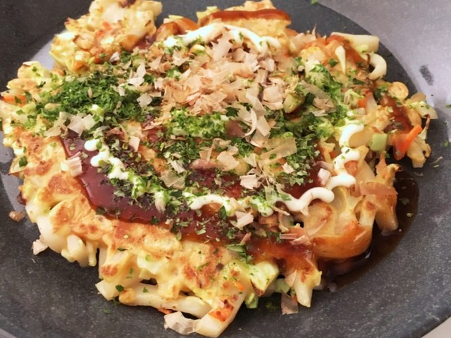 離乳食や幼児食にも うどんのお好み焼き レシピ 作り方 By まみこさん クックパッド