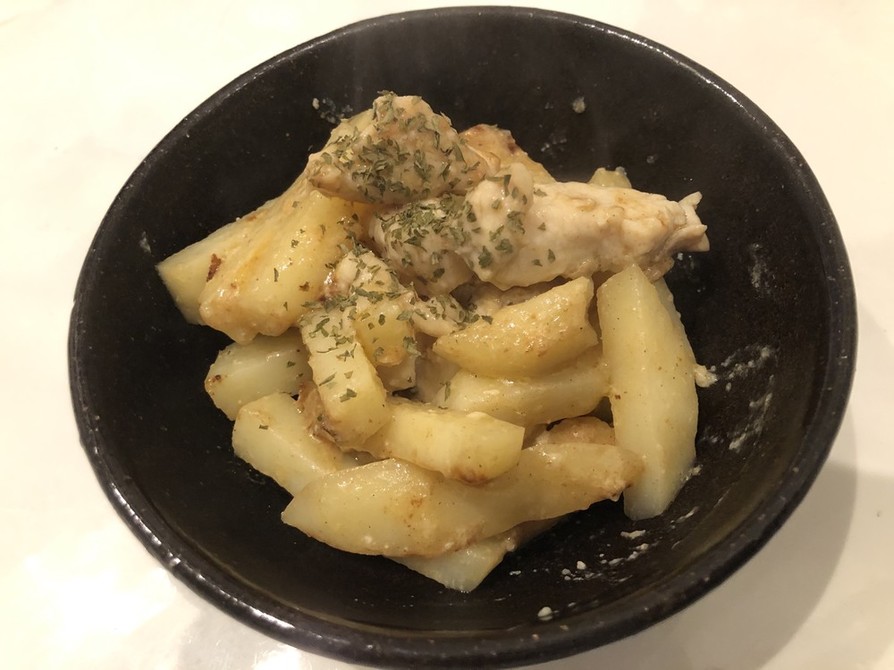ジャガイモと鶏胸肉の明太マヨソテー☆の画像