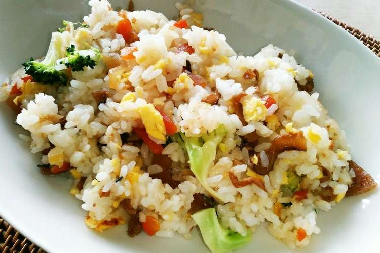 休日ランチ ちらし寿司の素でチャーハン レシピ 作り方 By くんqo8chan クックパッド 簡単おいしいみんなのレシピが366万品