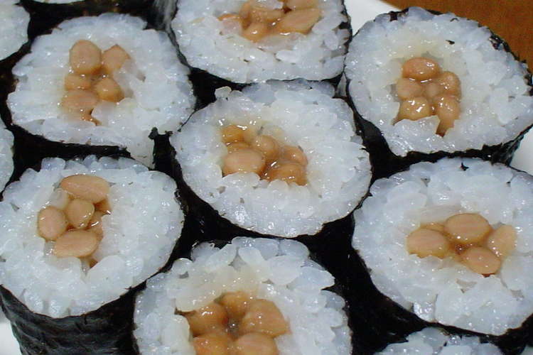巻きやすい 納豆巻き レシピ 作り方 By ミーゴ クックパッド