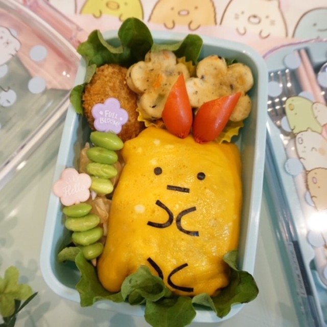 すみっコぐらし 弁当 すみっコオムライス レシピ 作り方 By Kaorin726 クックパッド 簡単おいしいみんなのレシピが376万品