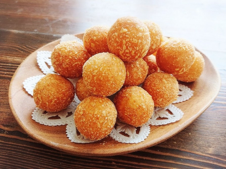 オリーブ入り簡単チーズボールのレシピ