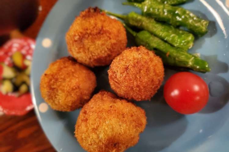 うまい シンプルカレーコロッケ レシピ 作り方 By 桃ごはん クックパッド 簡単おいしいみんなのレシピが352万品