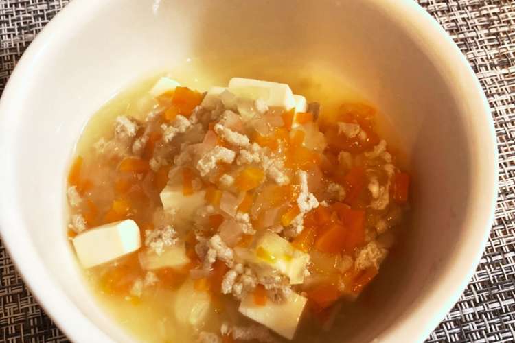 和風麻婆豆腐 離乳食後期 レシピ 作り方 By ひなの飯 クックパッド 簡単おいしいみんなのレシピが376万品